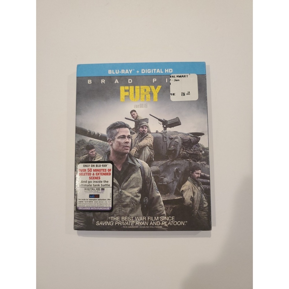 Fury (2014) Blu-Ray Warm Film